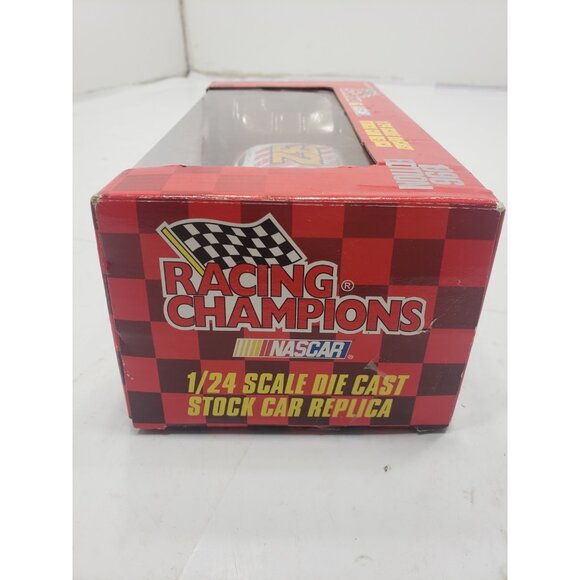 1996 Racing Champions Dale Jarrett #32 White Rain Die Cast Thunderbird Car - Picture 5 of 8